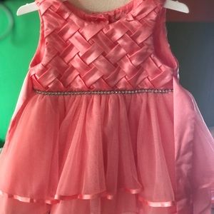 Nice orange dress size 6 month